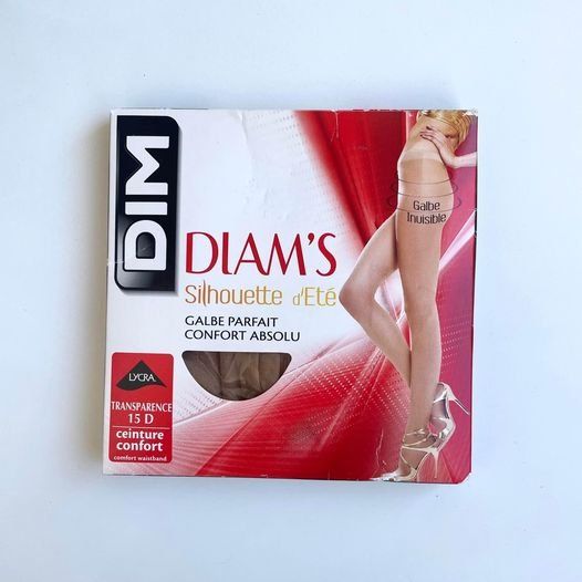 Lot De 2 Collants DIM DouDim Marine - Taille 2 - Fin Et Doux - Sous Blister Neuf
