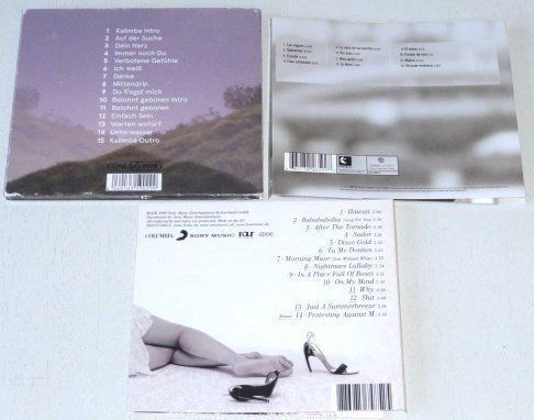 CD: collection 3CD's - Céline Huber, Lisa Barel & Lea Lu – Usato da Unterbäch venduto da xazuq 1