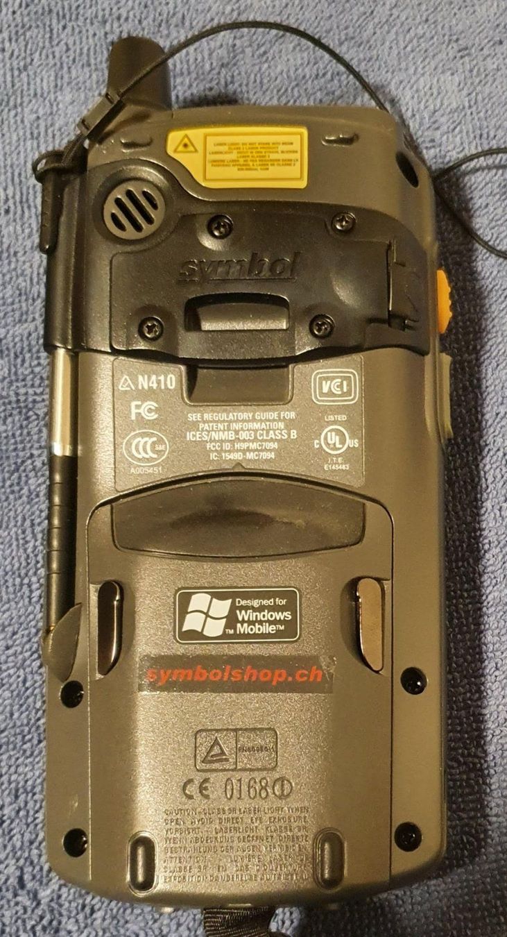 Motorola Telefoni cellulari / Smartphones: Symbol MC7094 2D Barcode Scanner – Usato da Sonvilier venduto da Takou 3