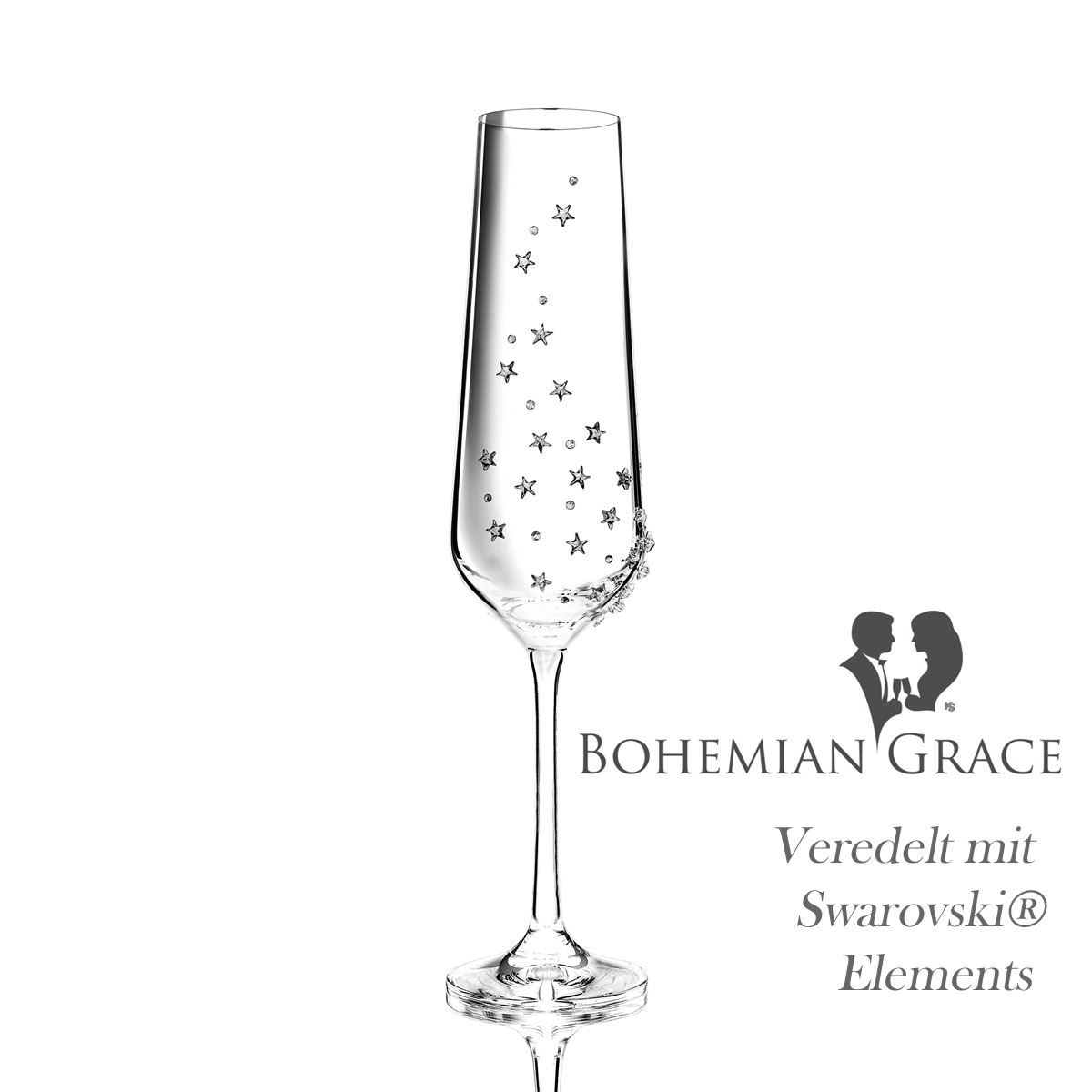 Bicchieri: Sektglas HERA 2 Stk, Bohemian Grace – Nuovo e nell'imballaggio originale da Wettingen venduto da kochshop 2