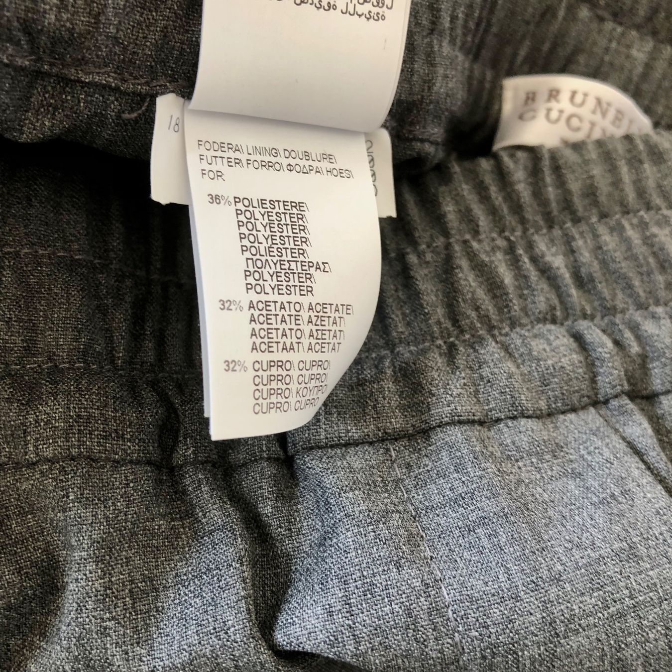 Brunello Cucinelli Hosen: Brunello Cucinelli Hose Wolle Seide, Grösse 36 – Gebraucht aus Brienz BE von Kokolea84 6