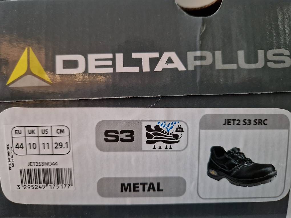 Scarpe da uomo: DELTA PLUS JET2 S3 SRC Sicherheitsschuh Gr. 44 - Top Zustand – Usato da Staffelbach venduto da MrMH 4