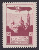 Flug-Vorläufer XI Solothurn postfrisch **