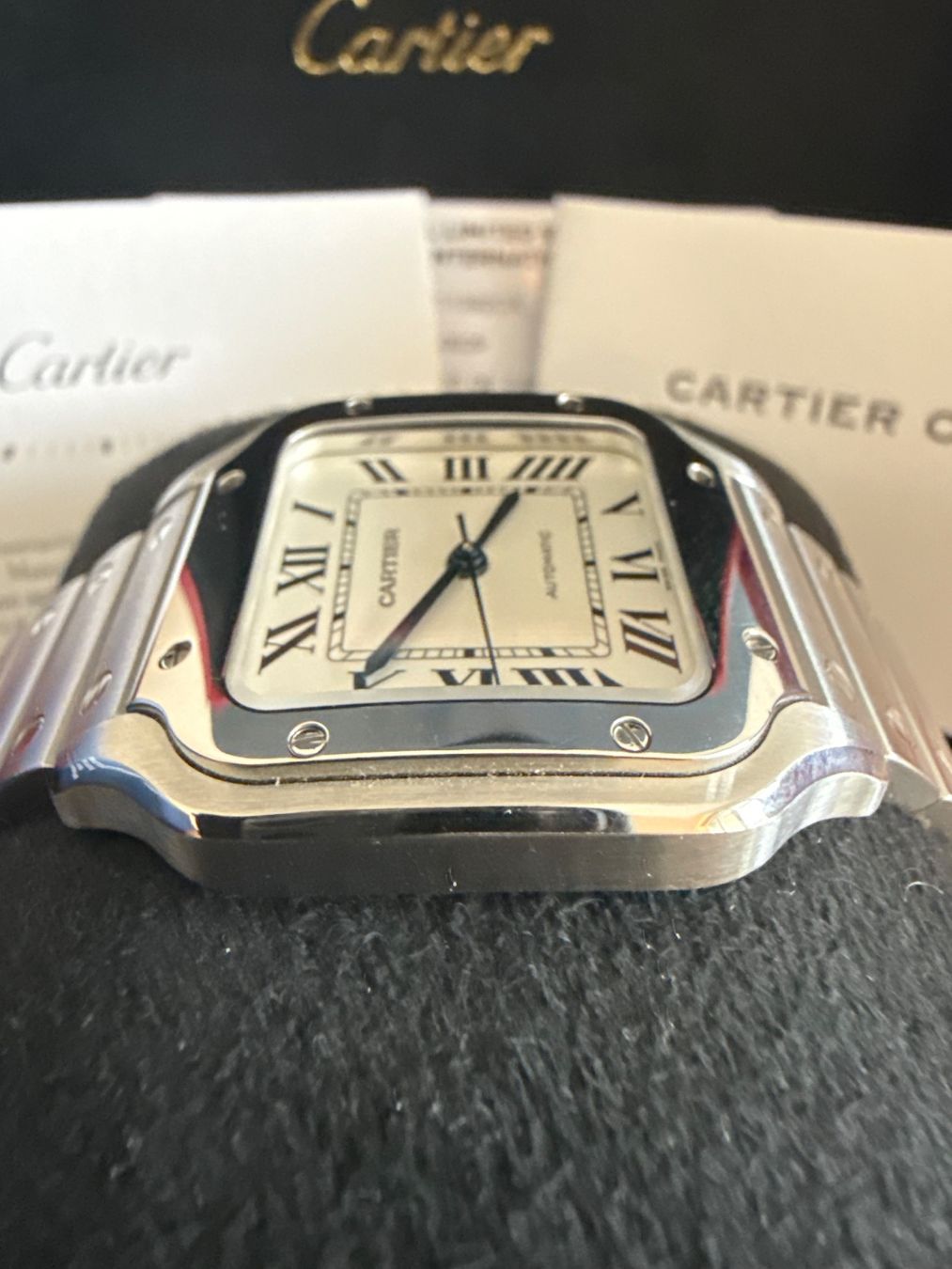Cartier Orologi: Cartier Santos Medium | Warranty until 2030 | Full Set – Usato da Zürich venduto da ali_5gpz 5