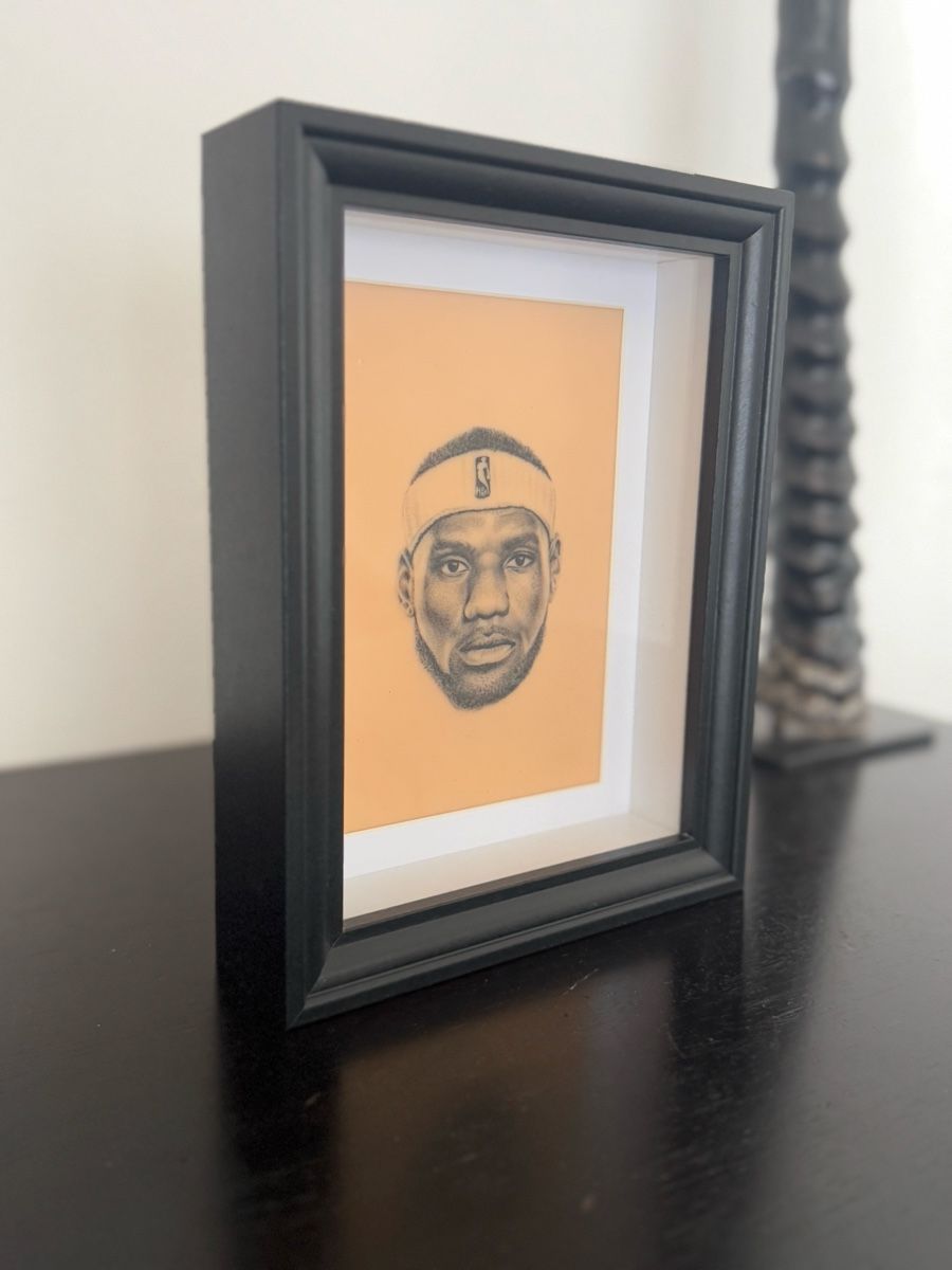 Gemälde: LeBron James Portrait – Neu (gemäss Beschreibung) aus Glattpark(Opfikon) von ale_mg8x 5