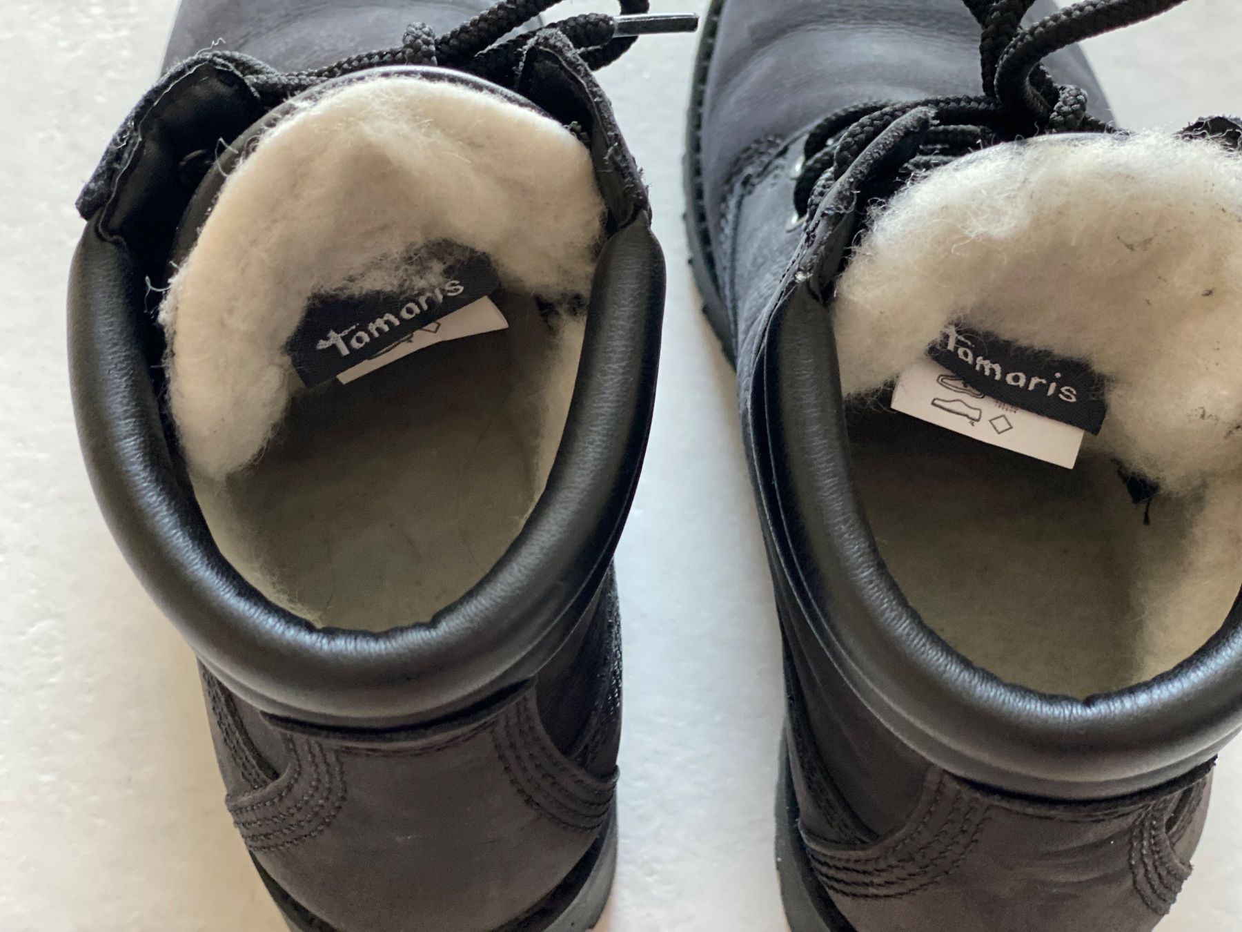 Tamaris Scarpe da donna: Tamaris Stiefelette Winter - Grösse 37 - Schwarz – Usato da Eschenbach SG venduto da Sums 2
