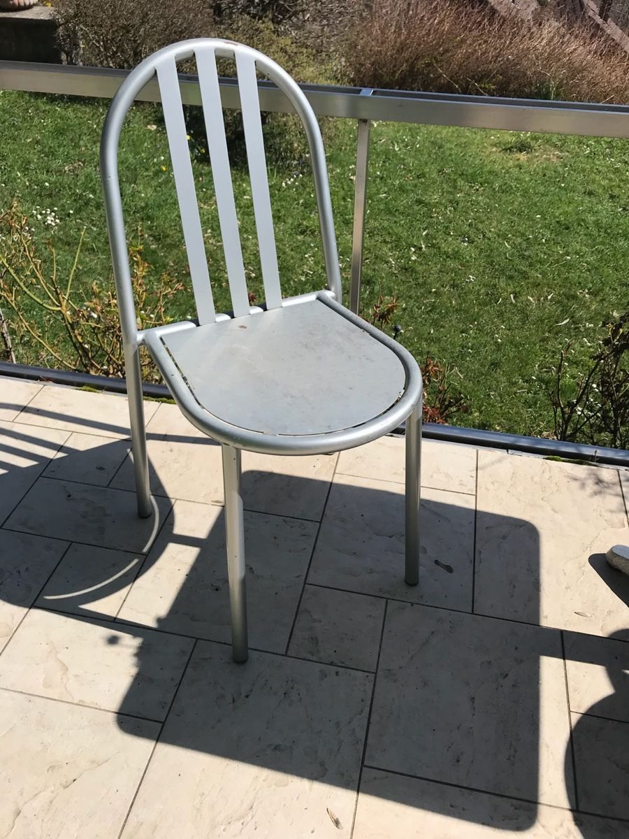 Sedie: Lot de 2 chaises en métal – Usato da Neuchâtel venduto da louissiffert