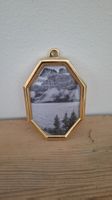 Goldener Vintage Fotorahmen