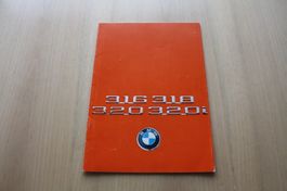 BMW 3er Prospekt E21 316 318 320 320i von 1975 NL