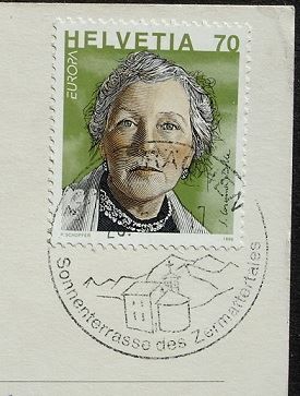 Cartoline postali: GRÄCHEN – Usato da Jona venduto da philajona 1