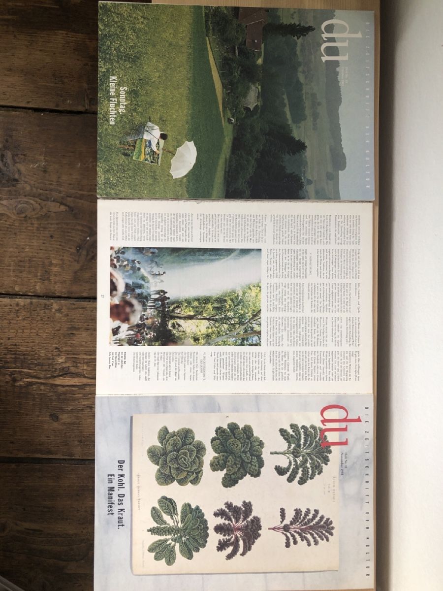 Zeitschriften & Magazine: DU Zeitschriften Sammlung , 10 Stk., 1992-2001 – Defekt aus Bremgarten b. Bern von eblake 3