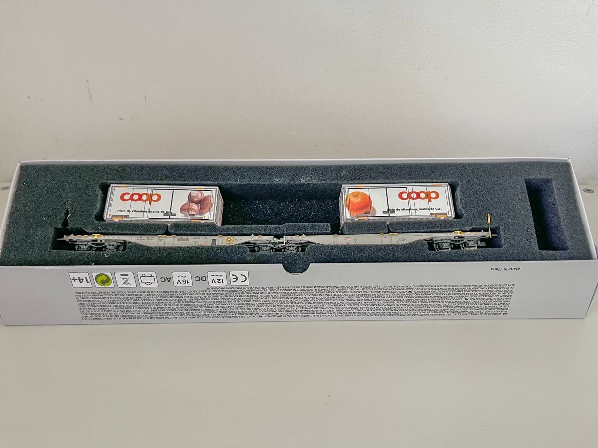 Mehano Trains électriques: Wagon Coop/railCare – D'occasion à Font par TrainspottersuisseHo 2