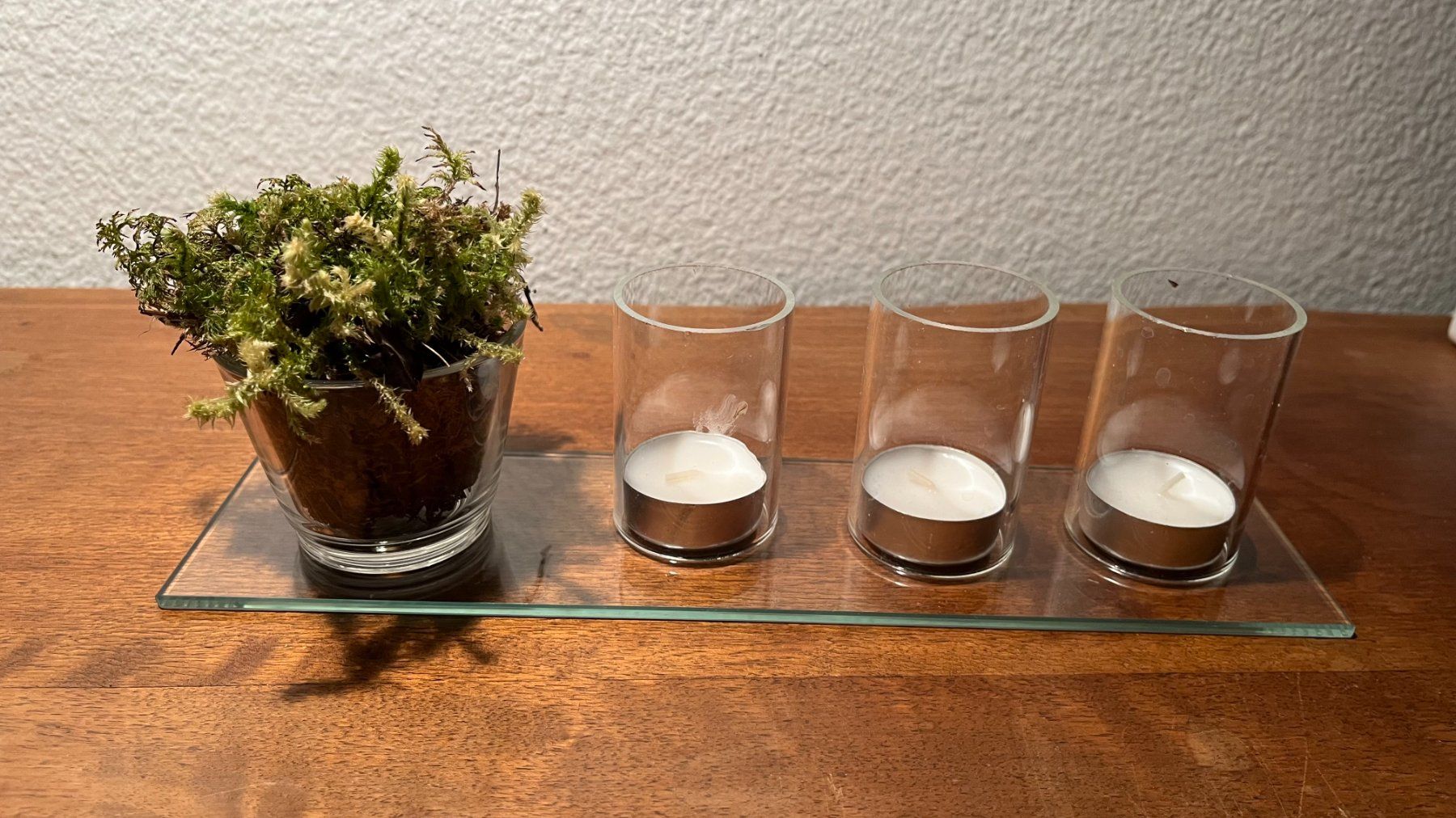 Kerzenständer: Kerzenständer aus Glas- handgefertigt – Gebraucht aus Reinach BL von Rochriba 2