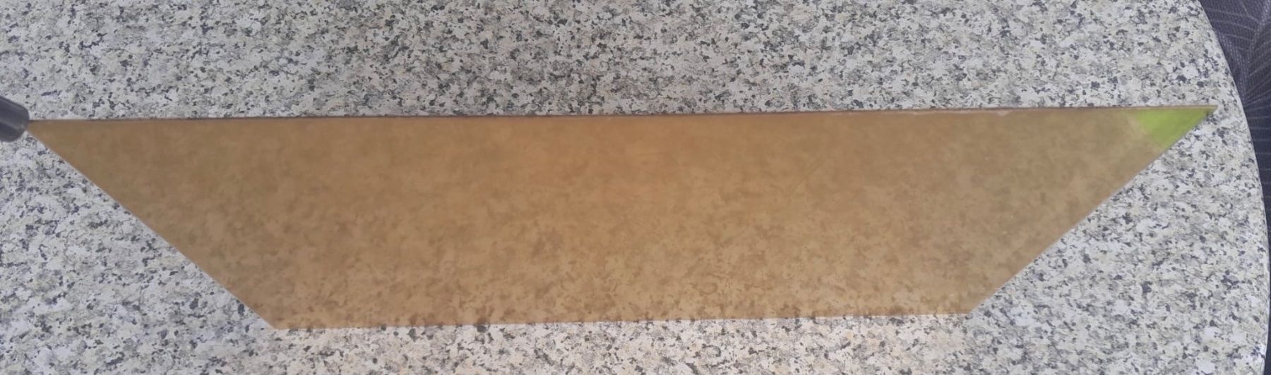 Piatti di portata: Rohmaterial, umgebrauchte Messingplatte – Usato da Heimberg venduto da Laba0 1