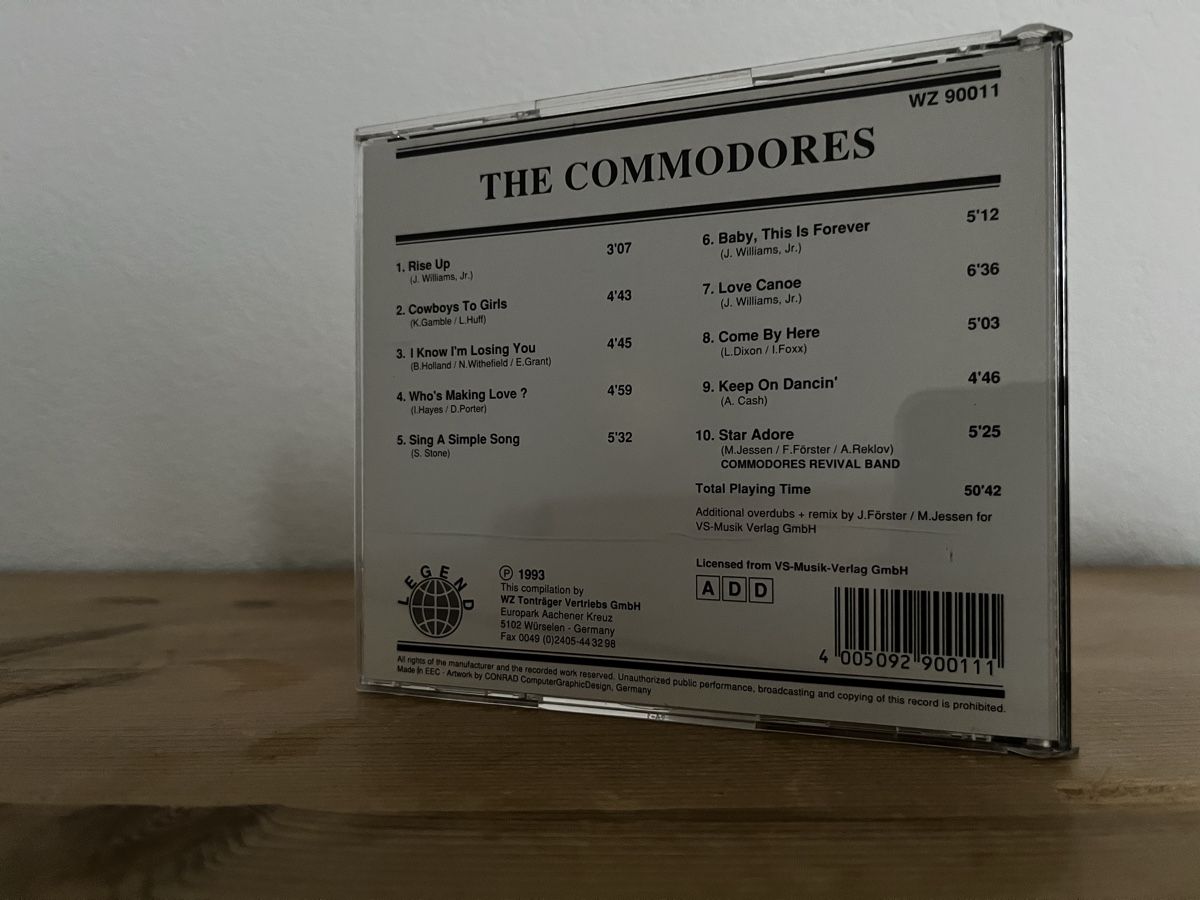 CD: Commodores CD – Soul-Klassiker – Usato da Bassersdorf venduto da McRob00 2