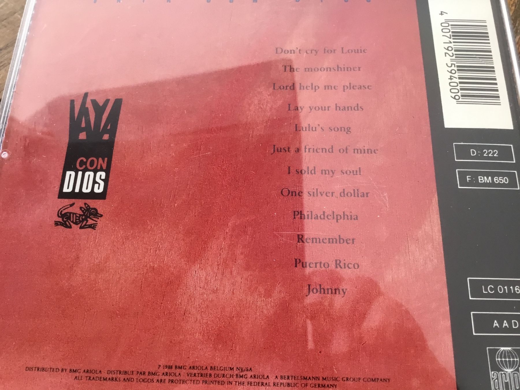 CD: Vaya Con Dios - CD Icon Dios       * – Usato da Thierachern venduto da sweden08 1