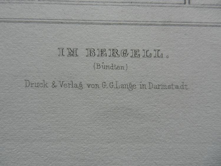Gravures: Im Bergell Spino Promotogno – D'occasion à Risch par Rischli15 2
