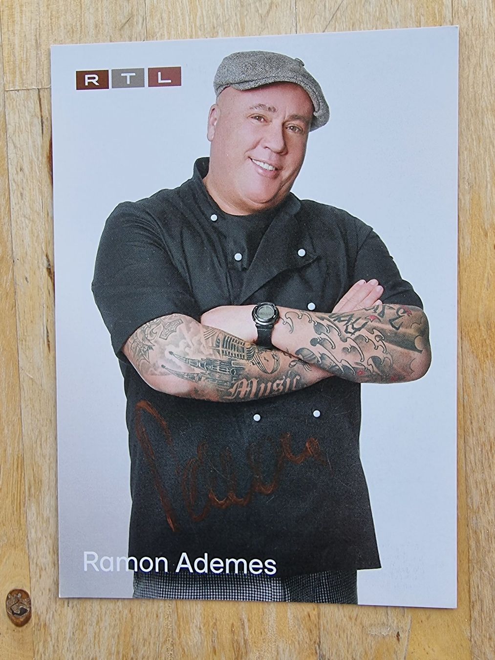 Autografi: Ramon Ademes (Unter uns) Originalautogramm – Usato da Winterthur venduto da Christinakim