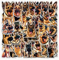 50 VERSCHIEDENE AUFKLEBER *DEUTSCHER SCHÄFERHUND* NEU+OVP