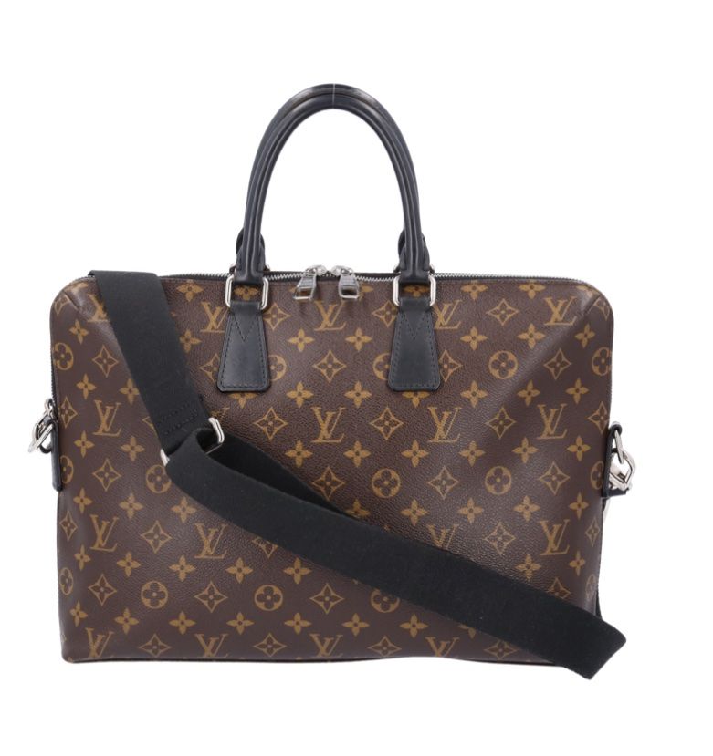 Louis Vuitton Taschen: LOUIS VUITTON Porte Documents Jour Macassar Monogram Canvas – Neu und originalverpackt aus Winkel von ferrari2022