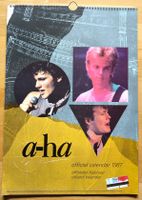 Original A-ha Wandkalender 1987 – Vintage Fan-Merch