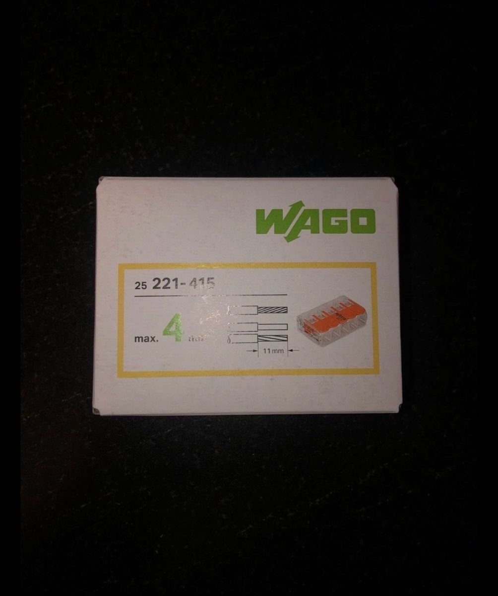 Wago Componenti elettronici: Wago Verbindungsklemme 5L – Nuovo e nell'imballaggio originale da Luzern venduto da Elektrogut