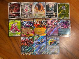 Pokemon Lot Fullart + EX Karten (eng)