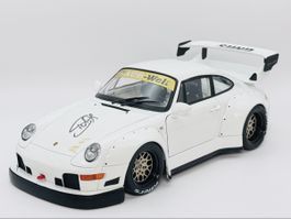 1:18 Autogramm Sidney Hoffmann Porsche 911 (993) RWB Werk83