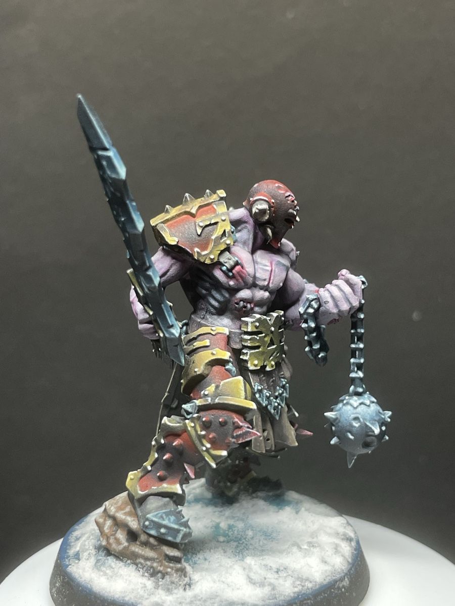Kit di modellismo & Modellini statici: Warhammer AoS Khorne Slaughterpriest - pro quality paint – Nuovo (secondo la descrizione) da Münchwilen AG venduto da fed_qj7w 4