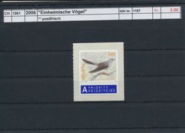 2006 "Einheimische Vögel", ** postfrisch