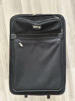 Gepflegter Koffer Trolley Reisetasche stoff Schwarz
