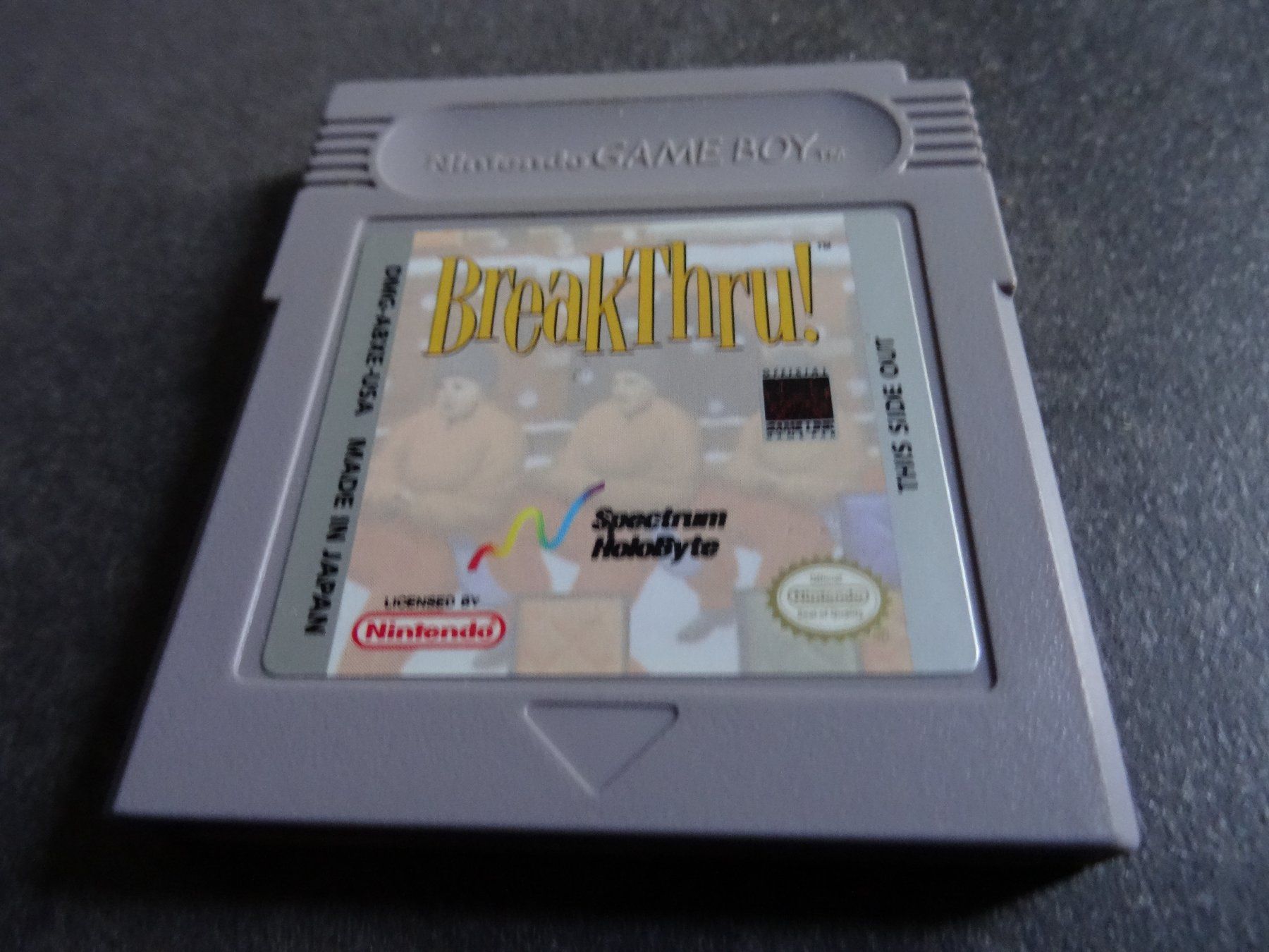 Nintendo Giochi: Break Thru! GAMEBOY – Usato da Olten venduto da Disc-Ausverkauf