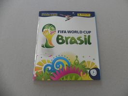 Orginal Panini Album Fussball WM Brasil 14  /  2014 Komplett