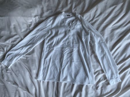 Weisse Bluse, Gr. 36, neuwertig