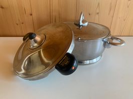 Kuhn Rikon Durotherm Dampfkochtopf Pfanne Geschirr ca. 18 cm