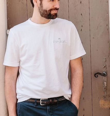 [Destock]T-shirt forMILKdable Homme Coton Biologique