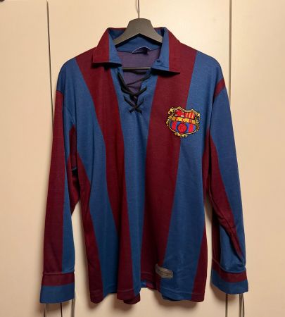 FC Barcelona Vintage Fussball Trikot 1920, Gr. M