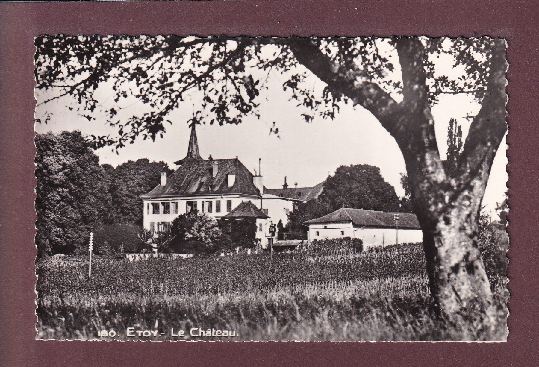 Cartes postales: ETOY - Le Château – D'occasion à Pully par nicecards