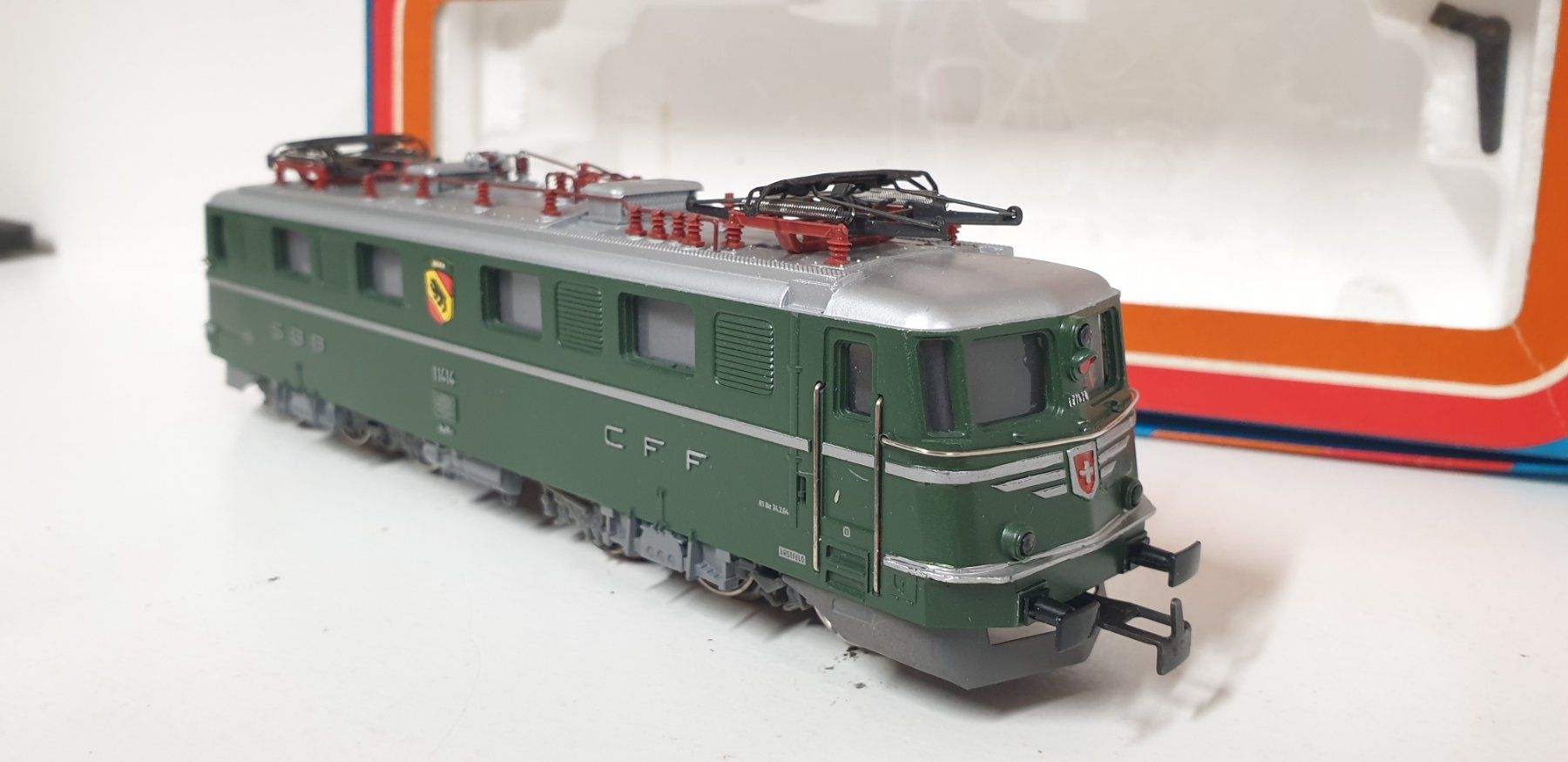 Märklin Modellini di ferrovie: Märklin SBB   Ae6/6 Digital  H0/AC 3050 – Usato da Geroldswil venduto da TopTrain54 5