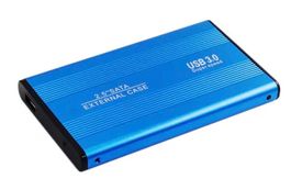 Externes Festplattengehäuse 2,5“ USB A 3.0, Alu/Kunststoff