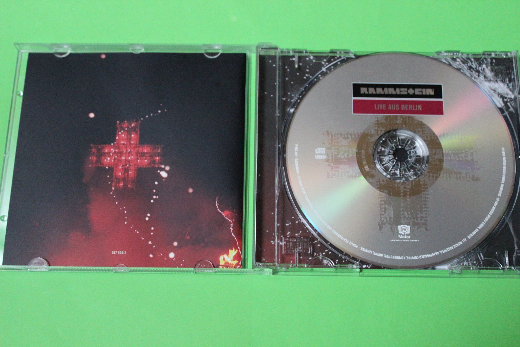 CD: RAMMSTEIN - LIVE AUS BERLIN CD 1999 – Usato da Tübach venduto da JamesStone 3