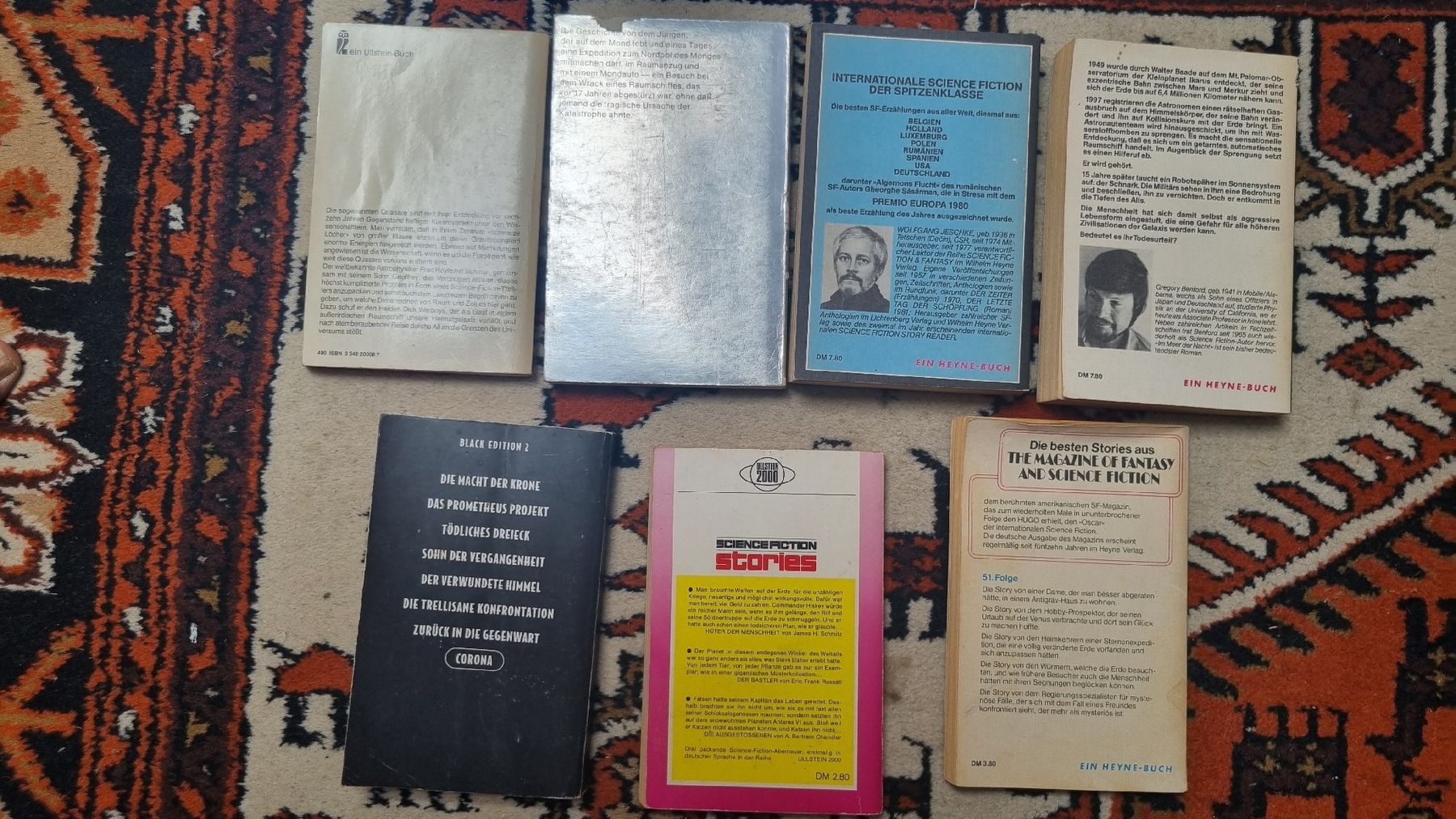 Bücher: 7 Sciencefiction Taschenromane – Gebraucht aus Moosseedorf von wau69 1