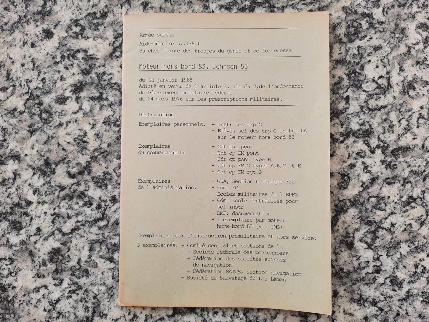 Bücher: Aussenbordmotor 83, Johnson 55 df – Gebraucht aus Ruswil von Sammlergeist 3