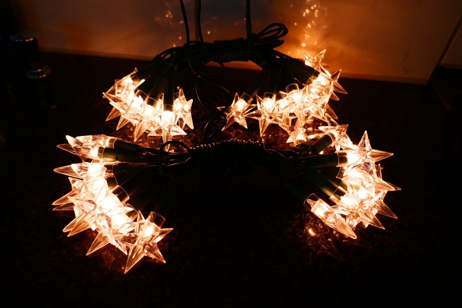 Ghirlande e barre luminose: 2 x Lichterkette mit Sternen – Nuovo (secondo la descrizione) da Tegerfelden venduto da X-Truck 3