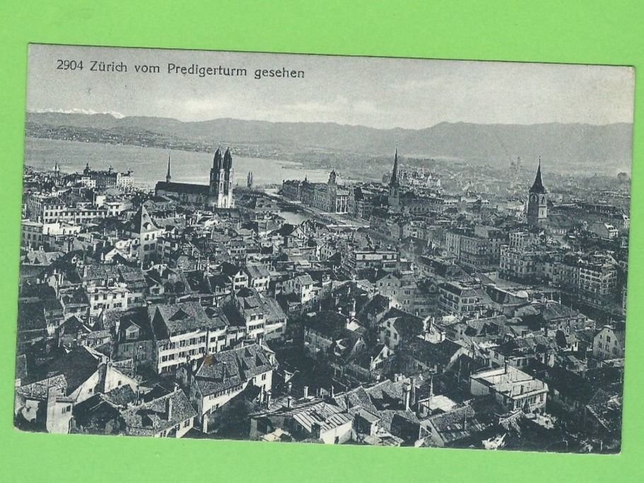 Cartes postales: Zürich vom Predigerturm gesehen – D'occasion à Zürich par t24_de