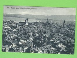 Zürich vom Predigerturm gesehen