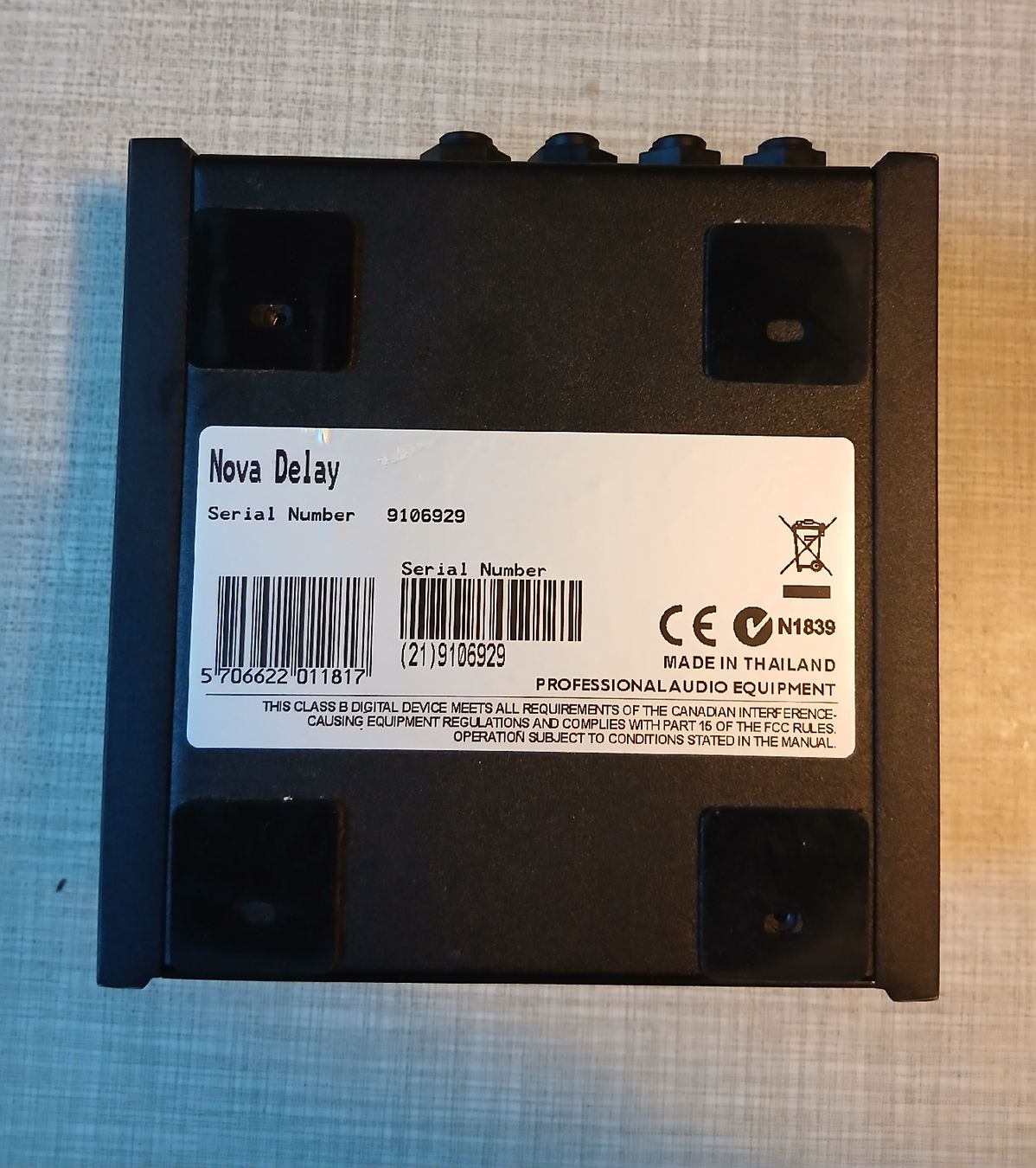 Strumenti musicali: TC Nova Delay – Usato da bern venduto da henrysko 1