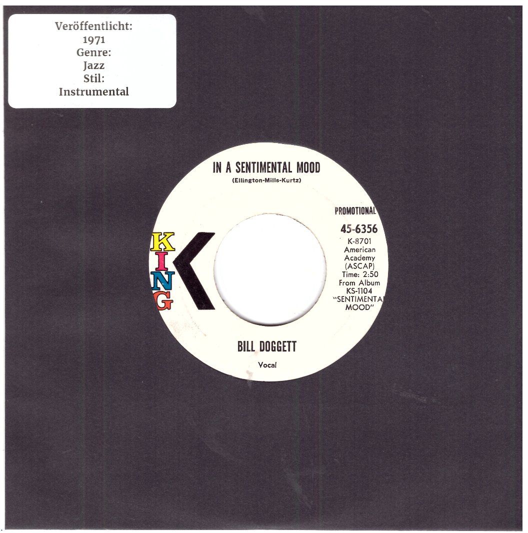 Dischi in vinile: BILL DOGGETT – Usato da Bassersdorf venduto da house-of-vinyl