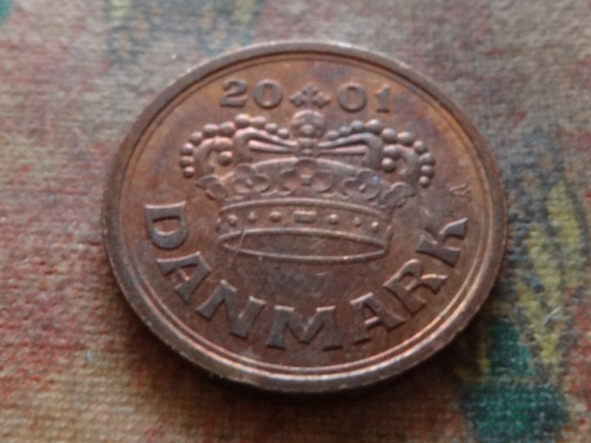 Tutti le monete: DANEMARK  50  Ore  2001  (Z) – Usato da Romanel-sur-Lausanne venduto da Swift13 1