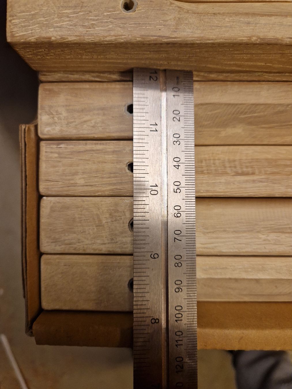 Eisenwaren: Möbelgriff Eiche gebürstet 310mm mit Griffmulde, M4 muffen – Neu und originalverpackt aus Muttenz von Candro99 4